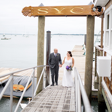 Wedding at the Stamford Yacht Club:
Tara & Michael are Married!